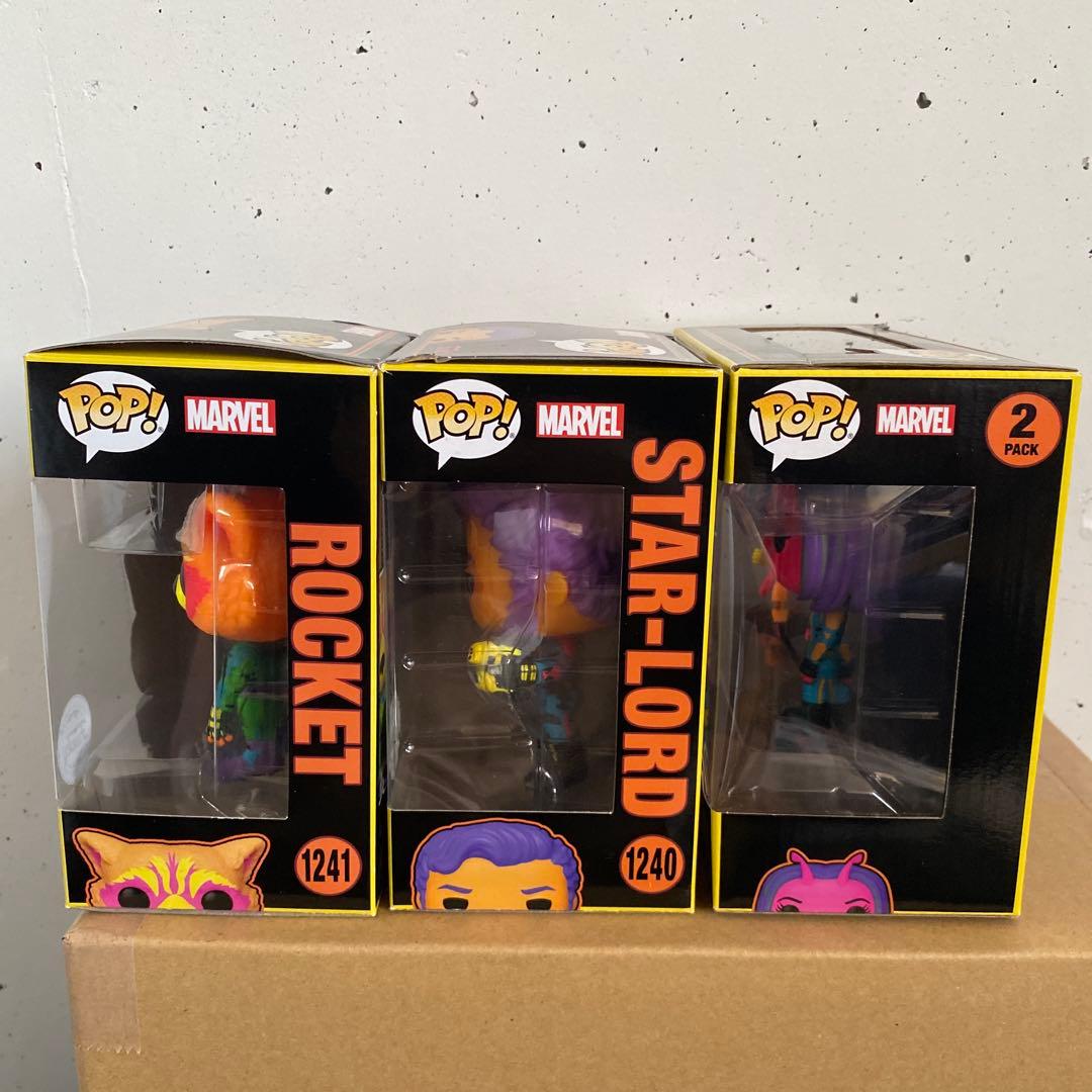 Funko POP ガーディアンズ・オブ・ギャラクシー／マーベルセット
