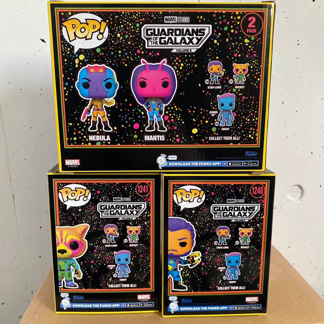 Funko POP ガーディアンズ・オブ・ギャラクシー／マーベルセット