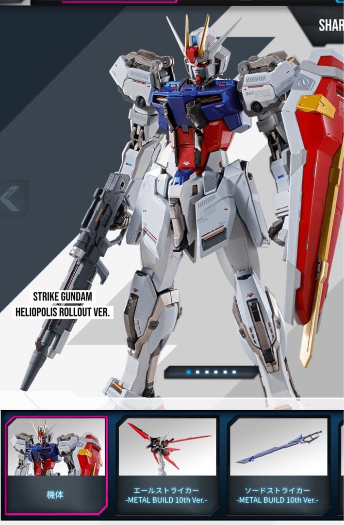 メタルビルド3点セット