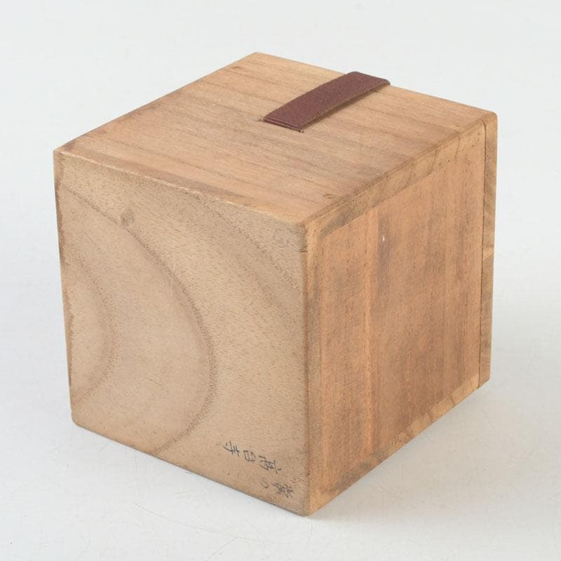 茶道具　松村建作　高台寺蒔絵　内金溜　棗　共箱　V　9287