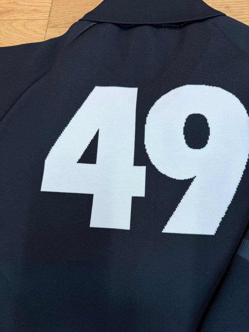 新品正規品【TFW49/L】ニットポロ　長袖カットソー高機能ポリエステルUVケア