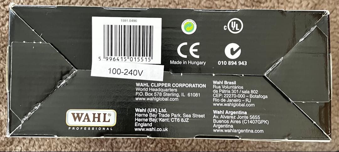 WAHL CHROMini バリカン　ウォール　クロミニ