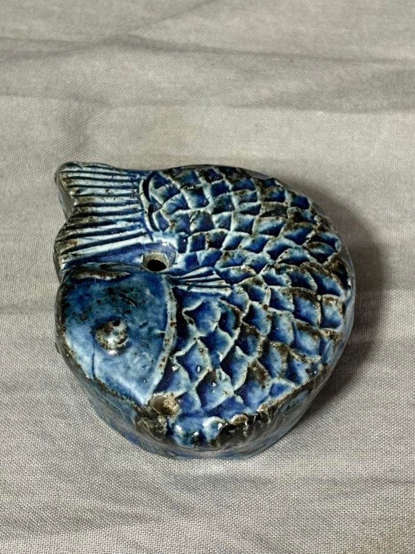 李朝　魚型水滴