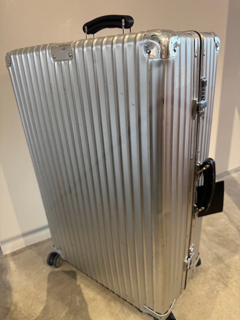 リモワクラシックチェックイン 83L4輪- シルバー 大谷量