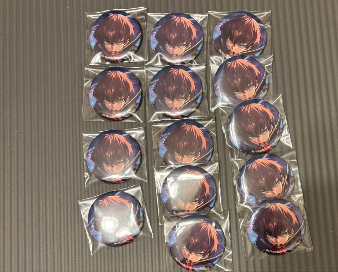 コードギアス　ギアジェネ　業スザク　セット　缶バッジ