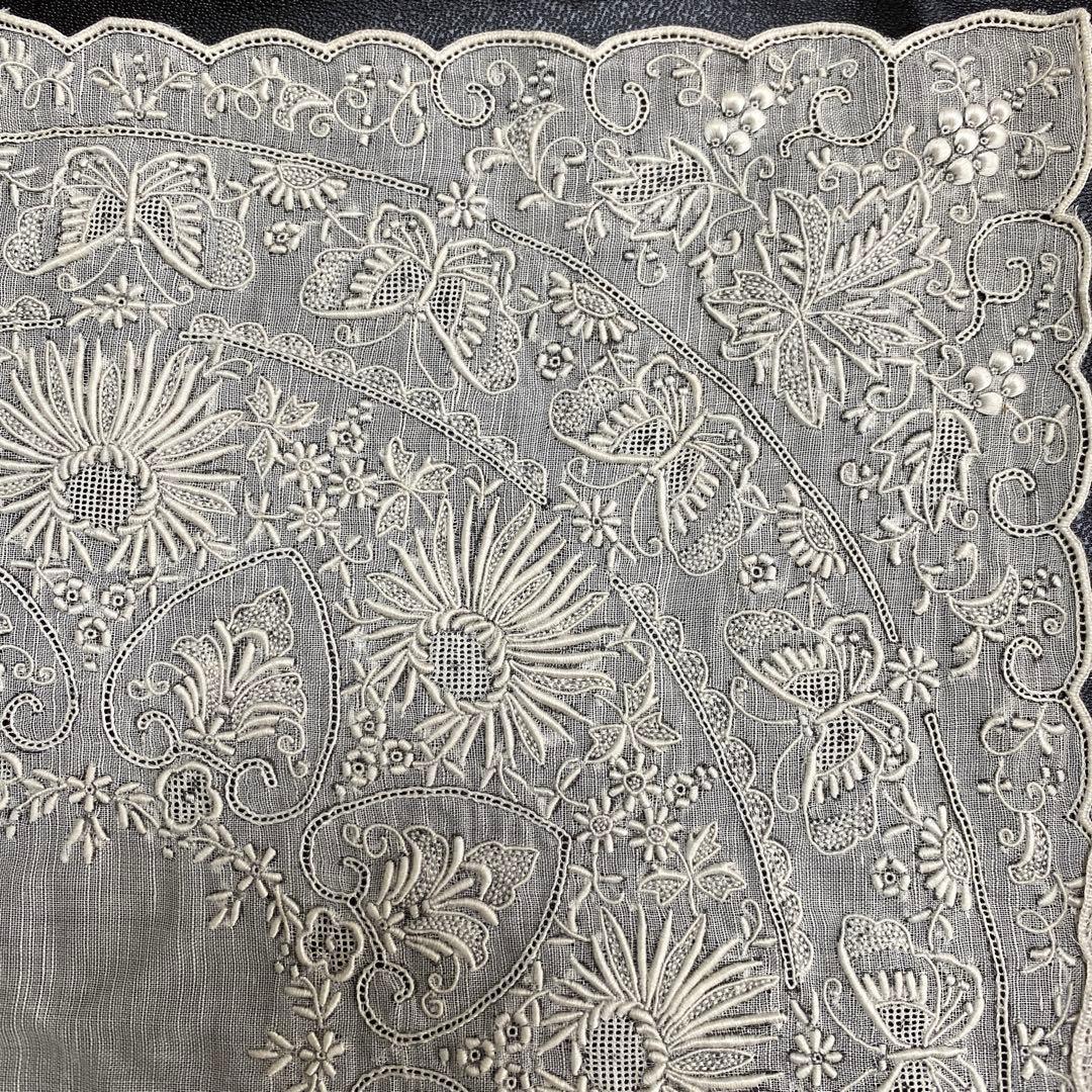 汕頭手刺繍ハンカチ