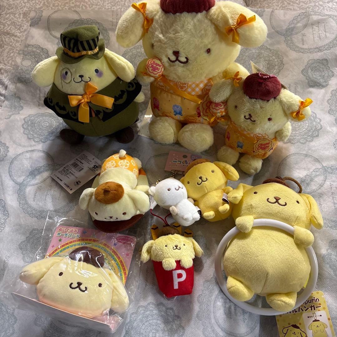【新品・タグ付】ポムポムプリン マスコット タオルハンガーなど 詰め合わせセット