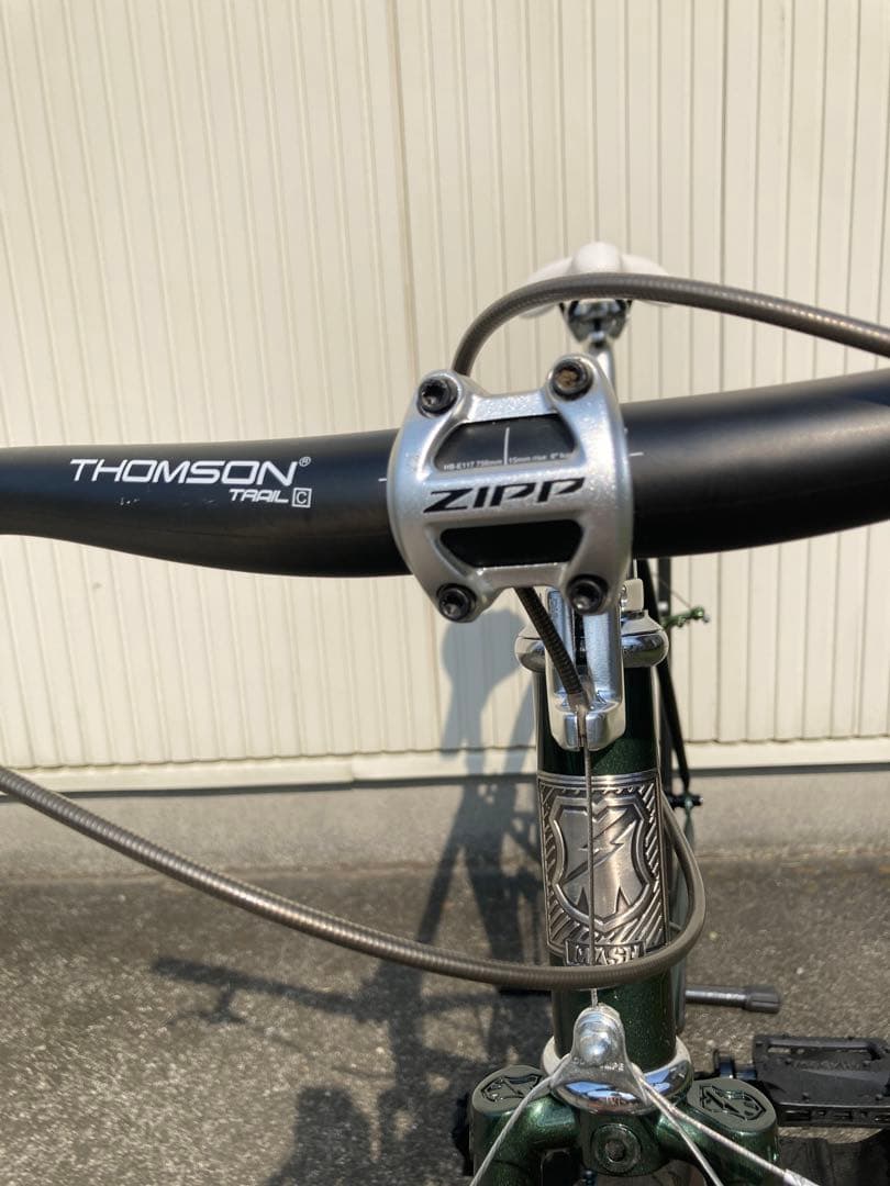 【masitec】MASH STEEL フロントラック付き