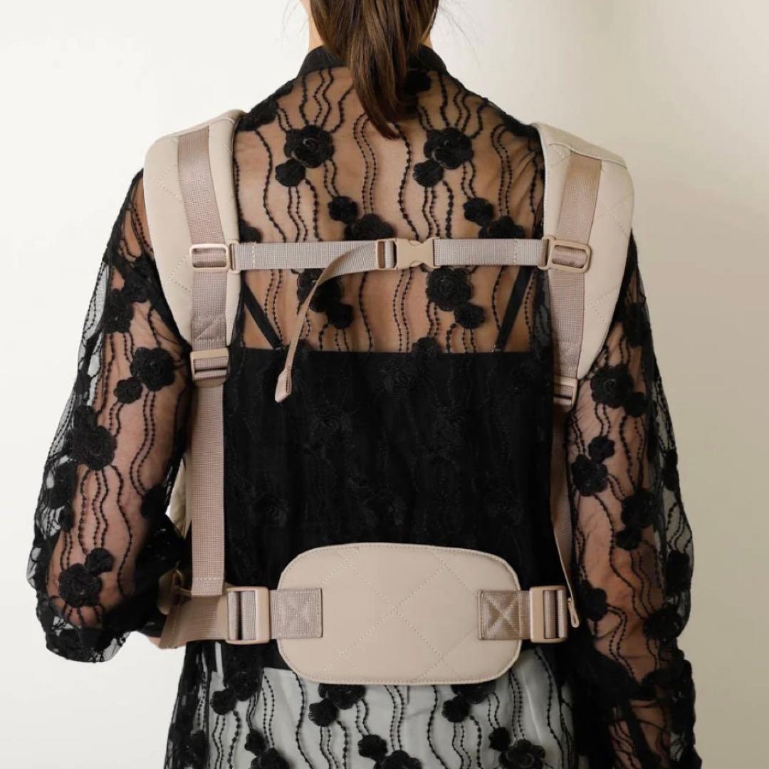 モンシェリ　撥水ドームキルティングリュック　moncheri 犬　キャリーバッグ