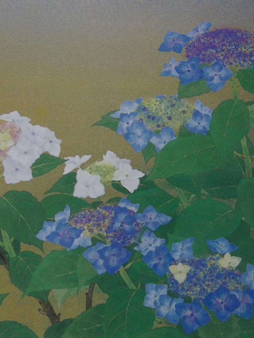 森田りえ子、【雨あがる】、希少な額装用画集より、新品額装付、状態良好