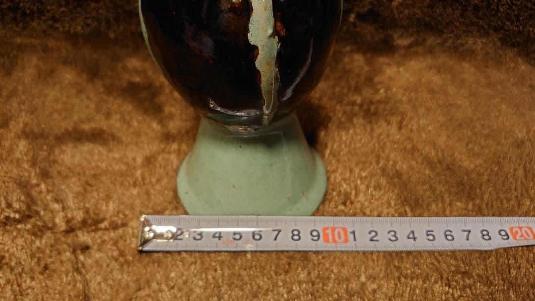 李朝　古阮　青磁　花入　蔵出し　中国美術　１客