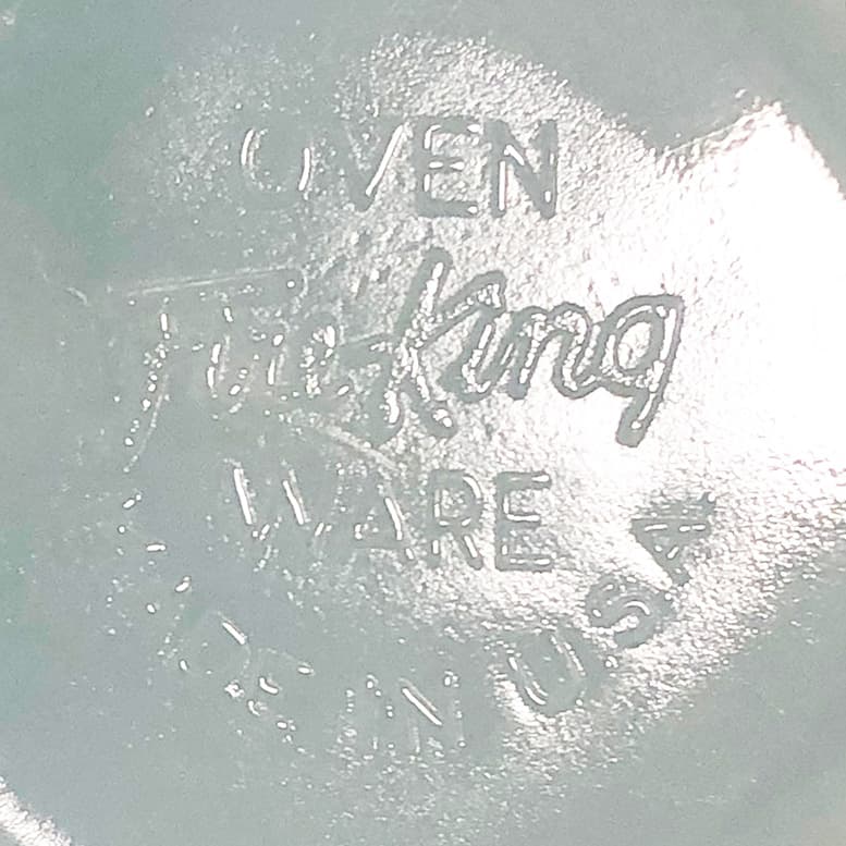 fire king D ハンドル マグ ターコイズブルー １点　＃003