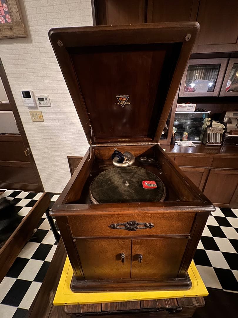 蓄音機1920年代動作確認ペンギン