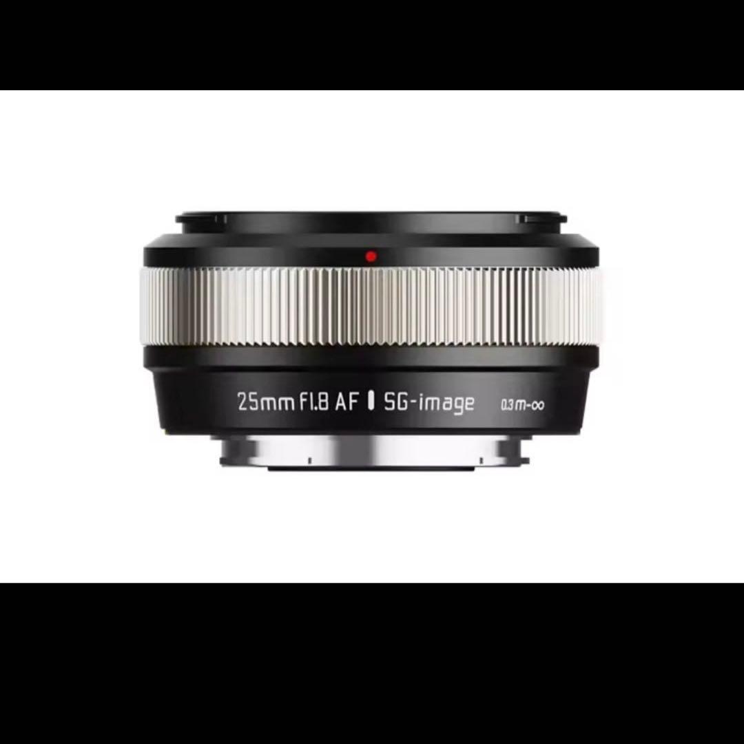 新品　SGimage AF 25mm F/1.8 FUJIFILM Silver