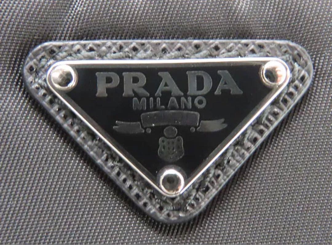 PRADA/Re-Nylon/Xサフィアーノレザー/ミニポーチ