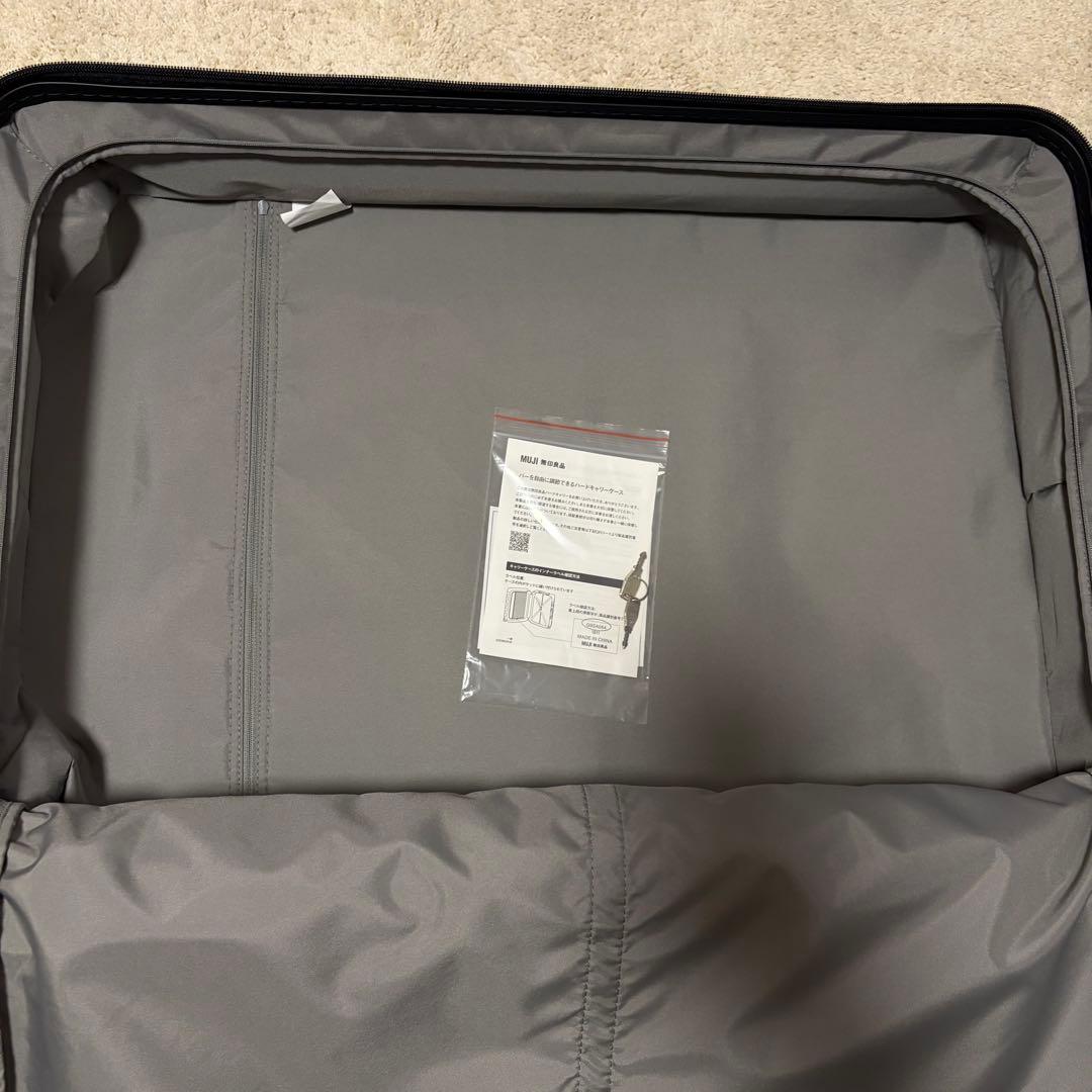 美品　無印　キャリー　75L ブラック