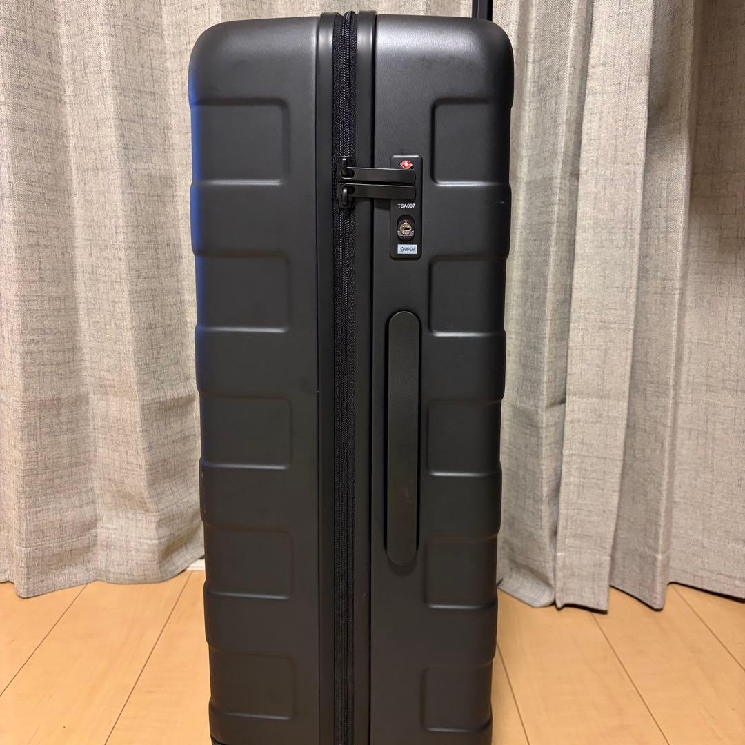 美品　無印　キャリー　75L ブラック