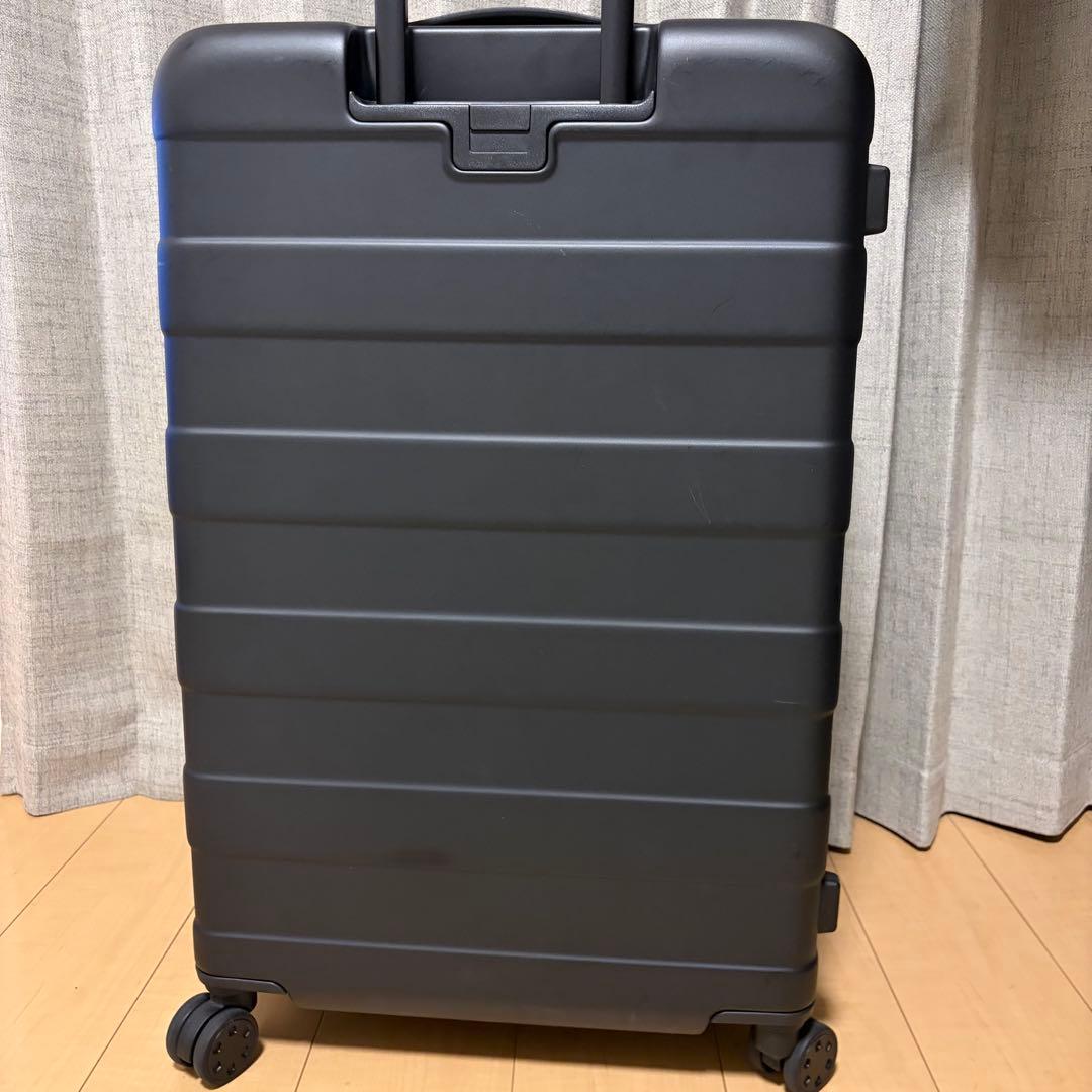美品　無印　キャリー　75L ブラック