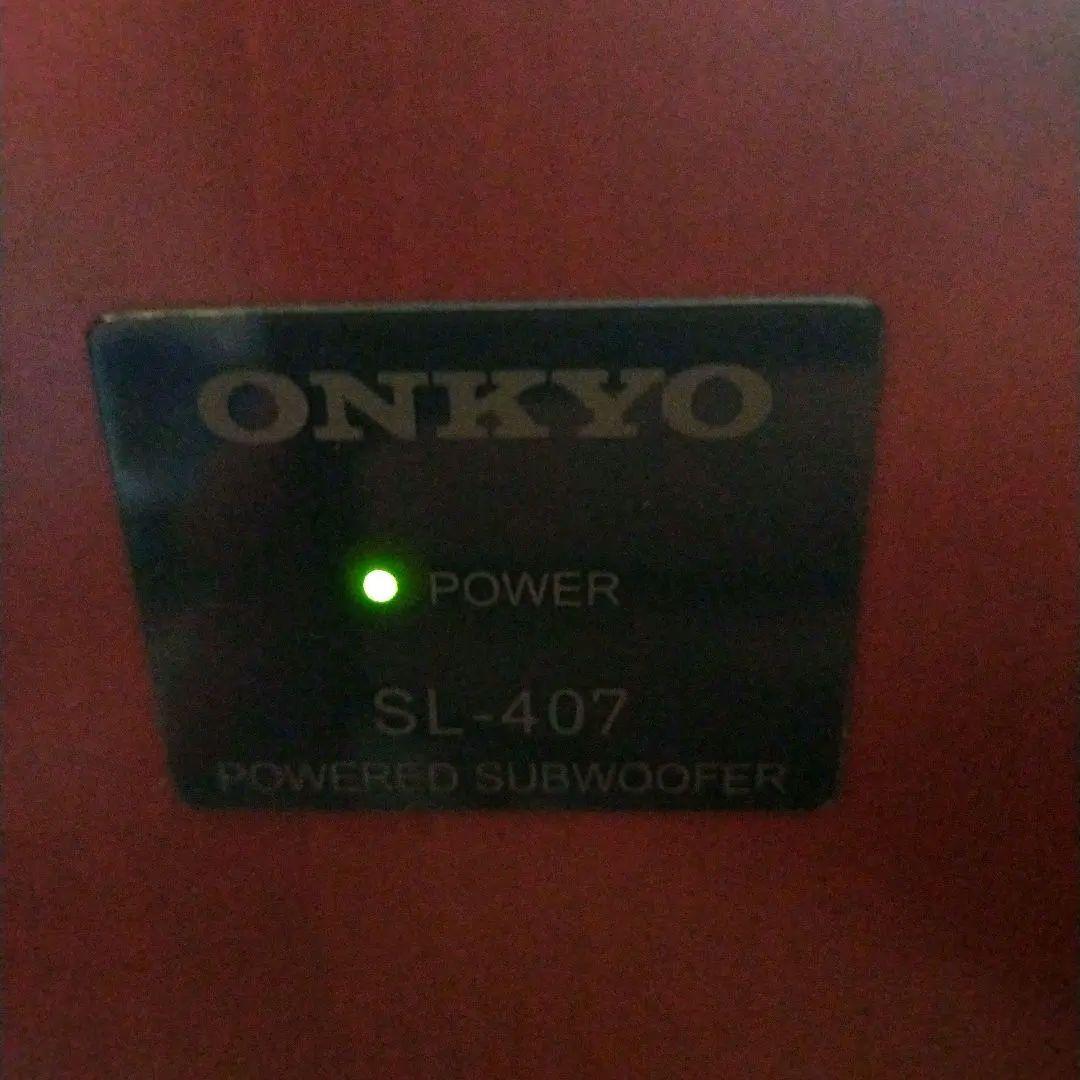 ONKYO SL-407 パワードサブウーファー
