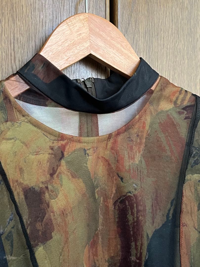 Ameri VINTAGE UND GYPSUM ART DRESS タグなし