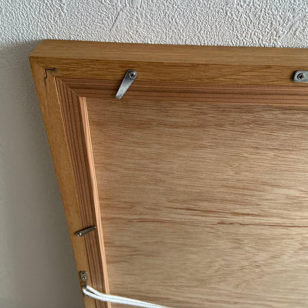 オーク材B2サイズ　ポスターフレーム