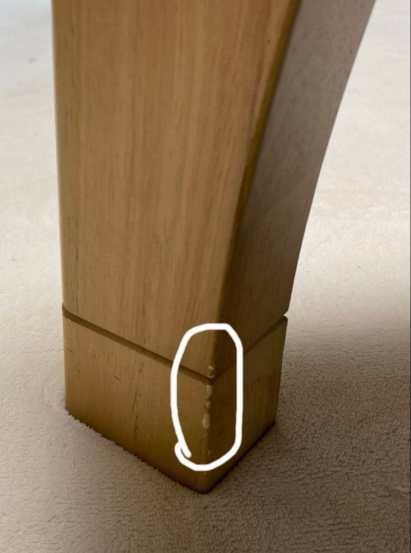 ナチュラルウッド こたつテーブル