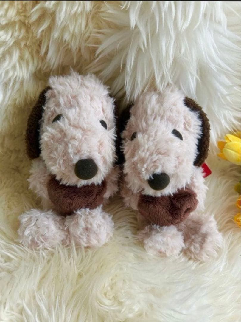 スヌーピー ぬいぐるみ　まとめてセット　新品　mocoブラウンBD HUGHUG