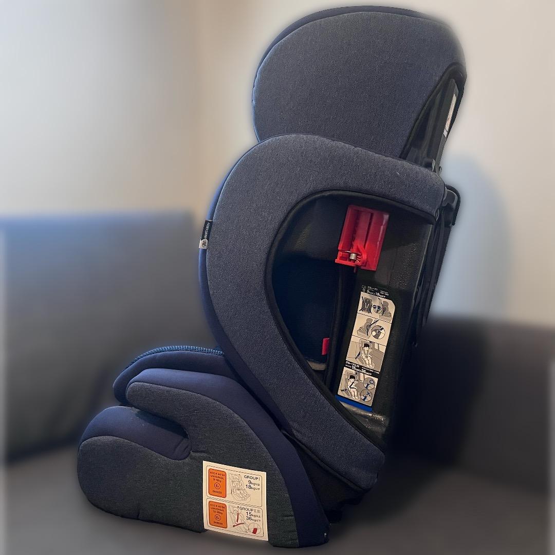 チャイルドシート マムズキャリー HGデニムハーネス 取説付