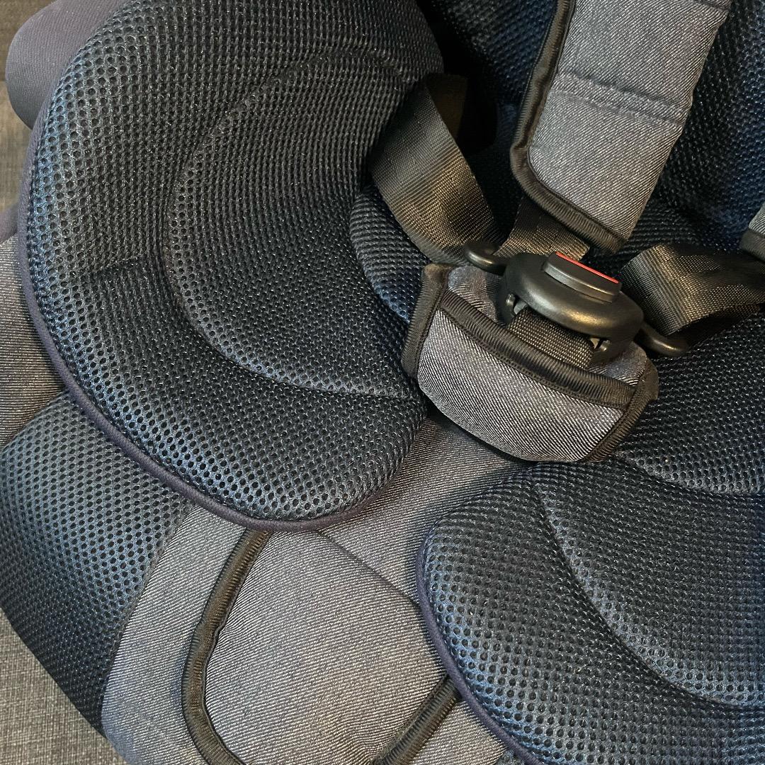 チャイルドシート マムズキャリー HGデニムハーネス 取説付