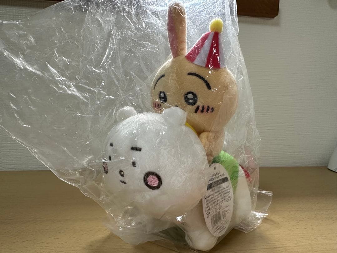 【未開封品】ちいかわ　ぴーぽぽ　ぬいぐるみ　うさぎ
