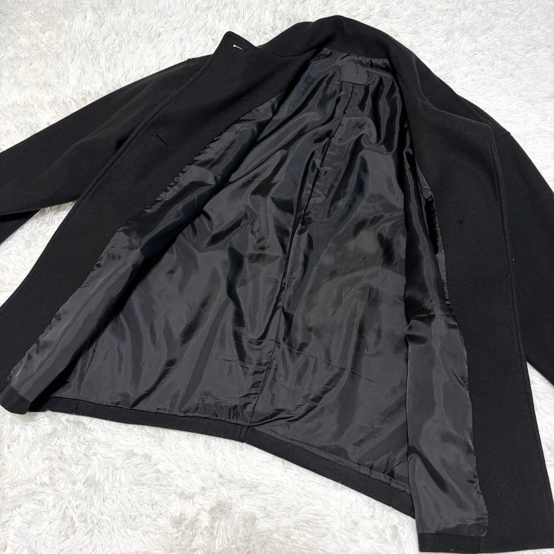 【美品】KBF スタンドカラーコクーンミドルコート