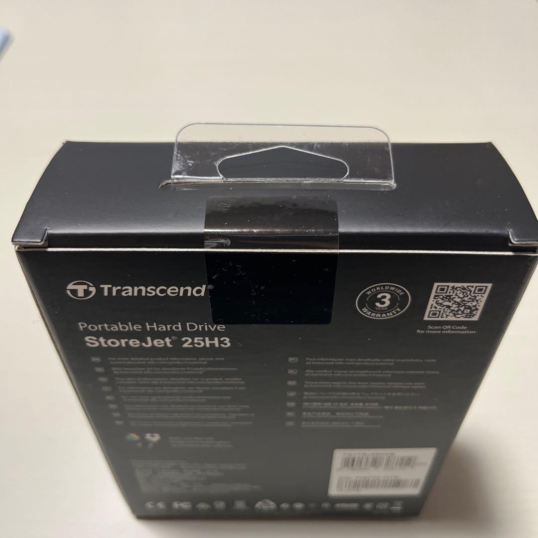 Transcend 外付けHDD 1TB 25H3