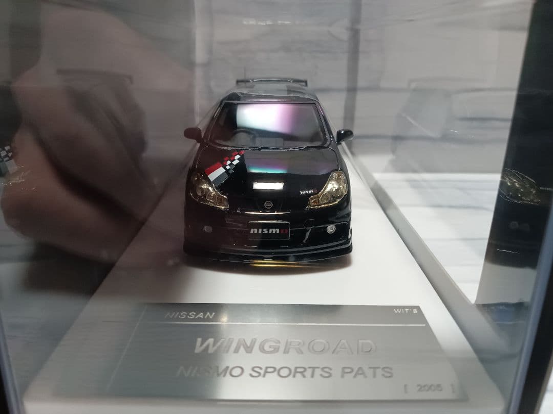 1/43 Wits　日産　ウイングロード　ニスモ　ミニカー　ブラック