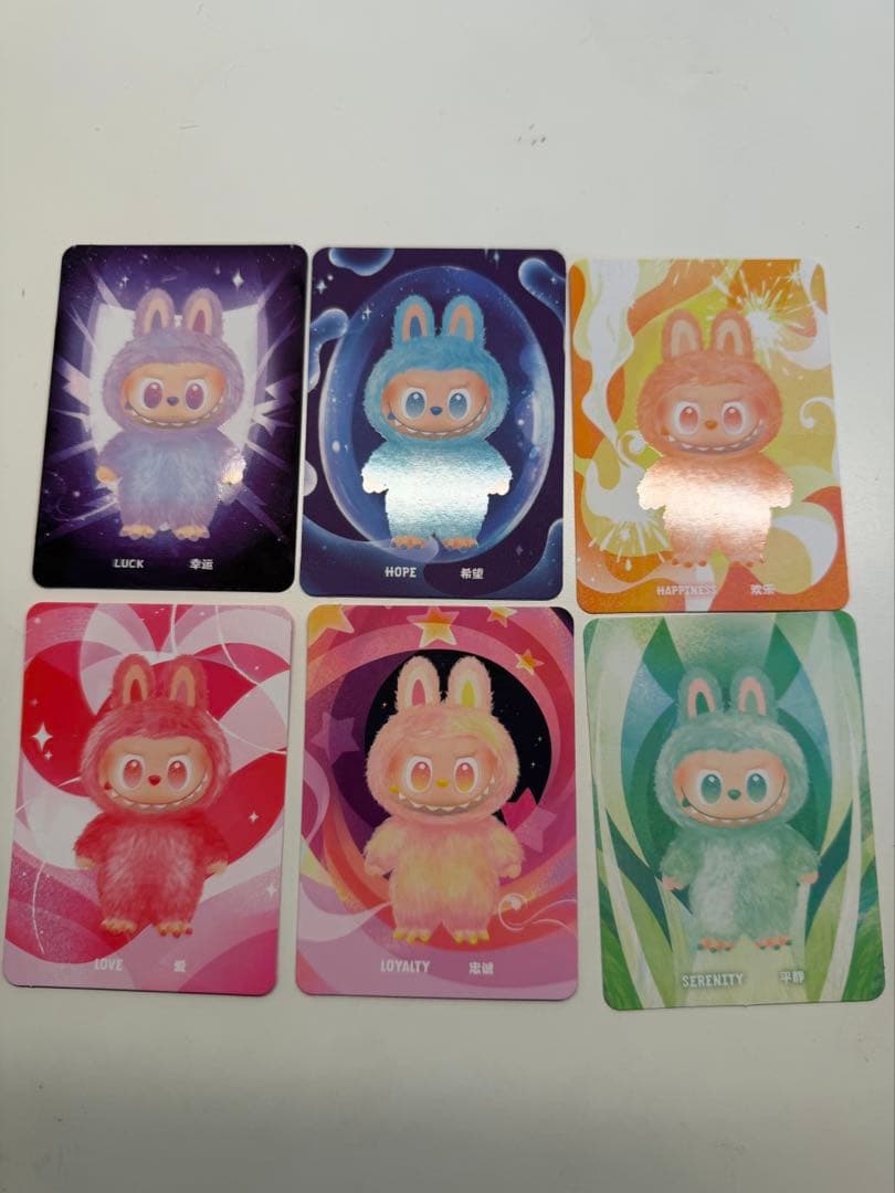 ラブブ 6体セットエナジー アソートボックス 開封済み