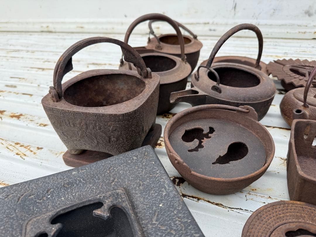 各種　鉄器　鉄瓶　灰皿　茶器　いろいろ　まとめ　金属工芸　鉄製　その他