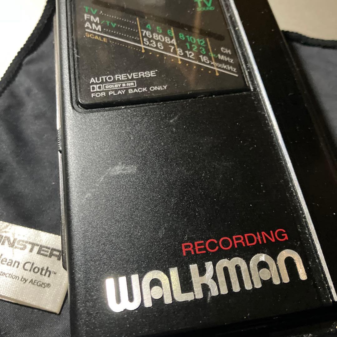 SONY WM-F404 カセットプレーヤーoasis カセット付き (韓国製)