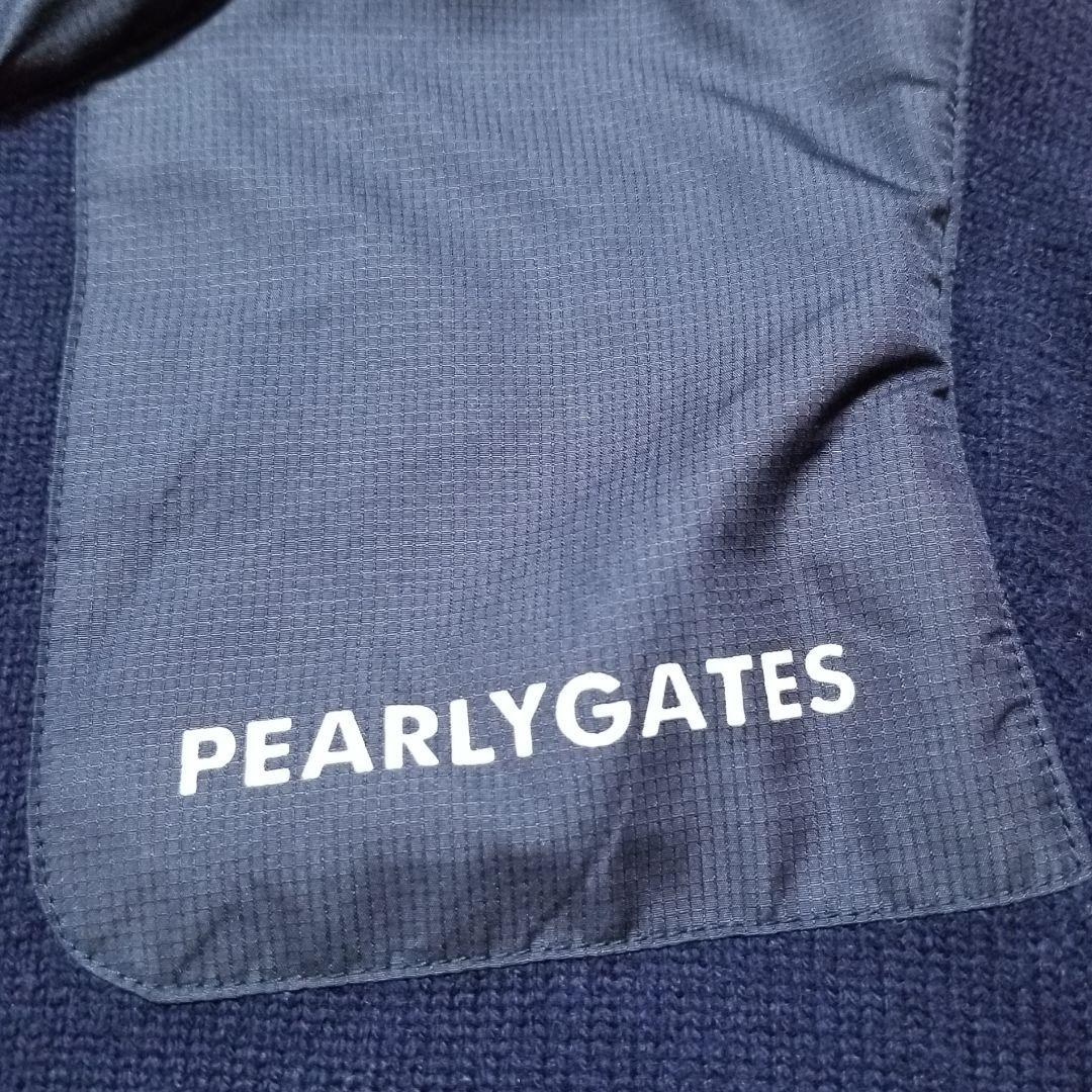 PEARLYGATESパーリーゲイツニットセーター　フード収納カシミヤ混サイズ2