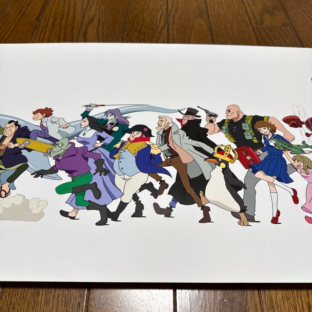 ルパン三世　背表紙イラスト超ロングポスター