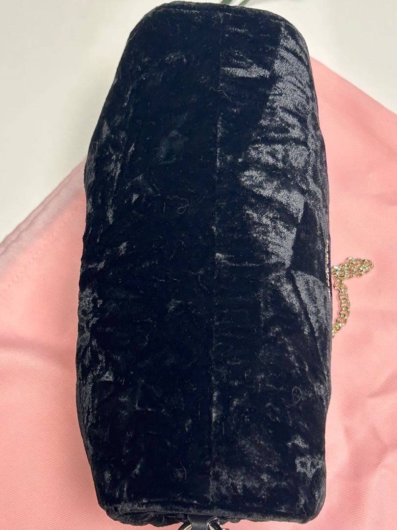 ケイトスペードニューヨーク パーティーヴェルベット キャットクラッチ