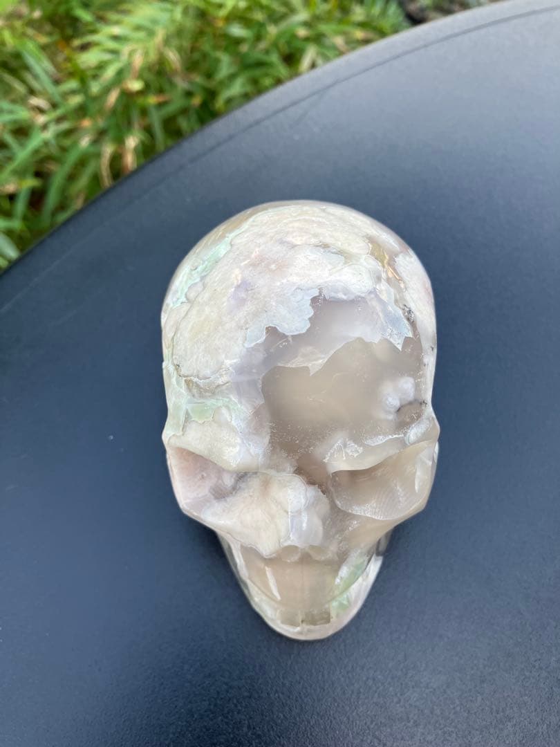 チェリーブロッサム　アゲート　スカル　モチーフ