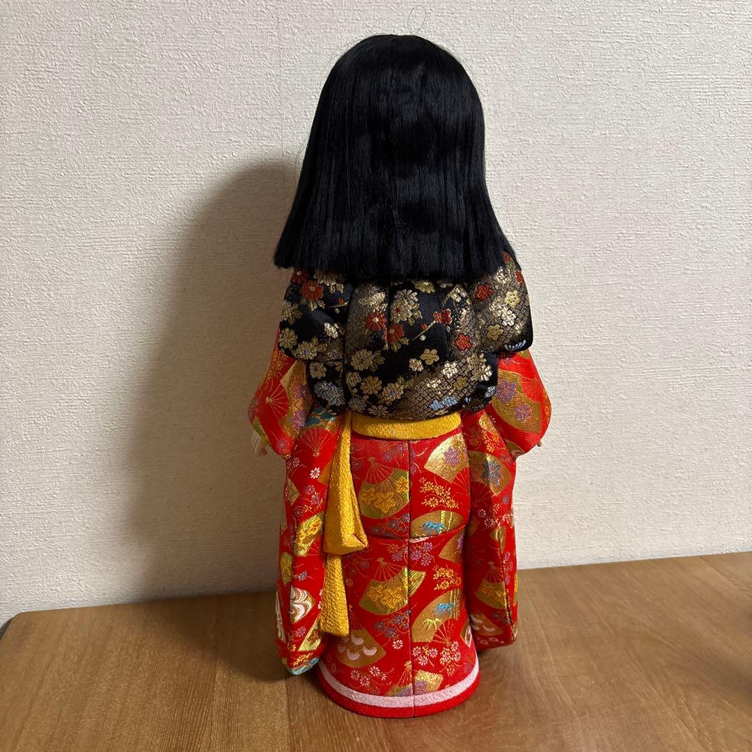 市松人形 日本人形 置物　木目込