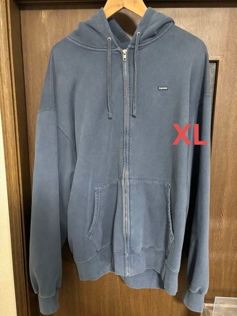トップス Supreme OverdyedSmallBox ZipUp hoodie
