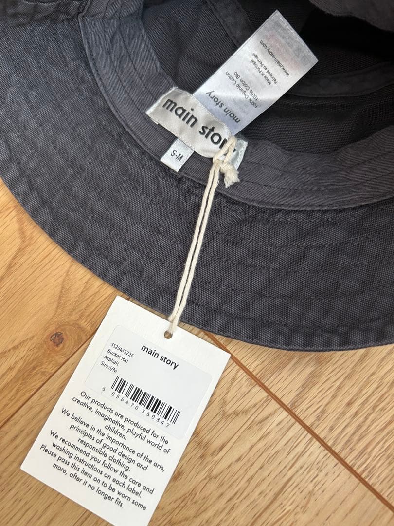 帽子 main story / Bucket Hat Black (S/M)