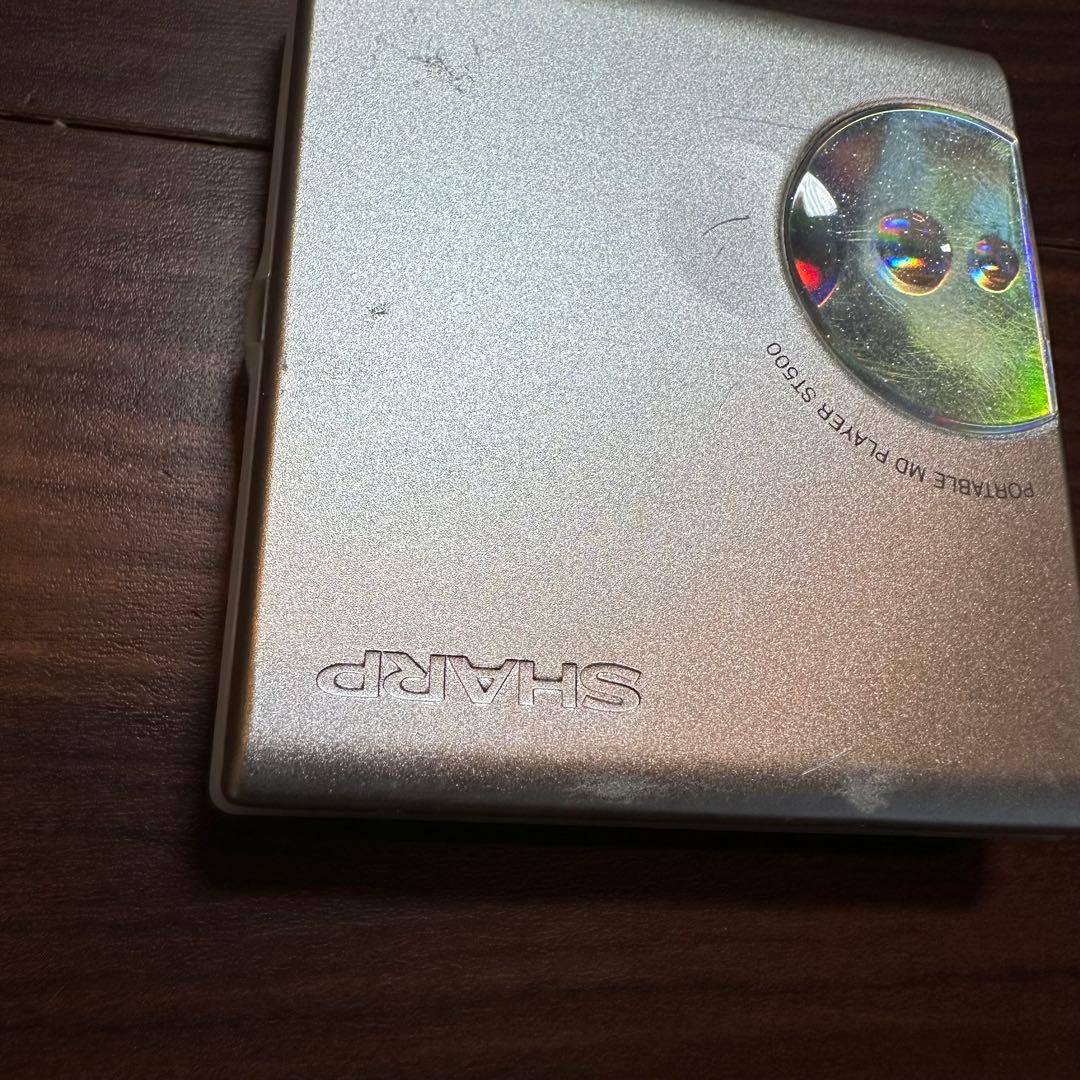 SHARP MD-ST500-W MD プレーヤー 5539