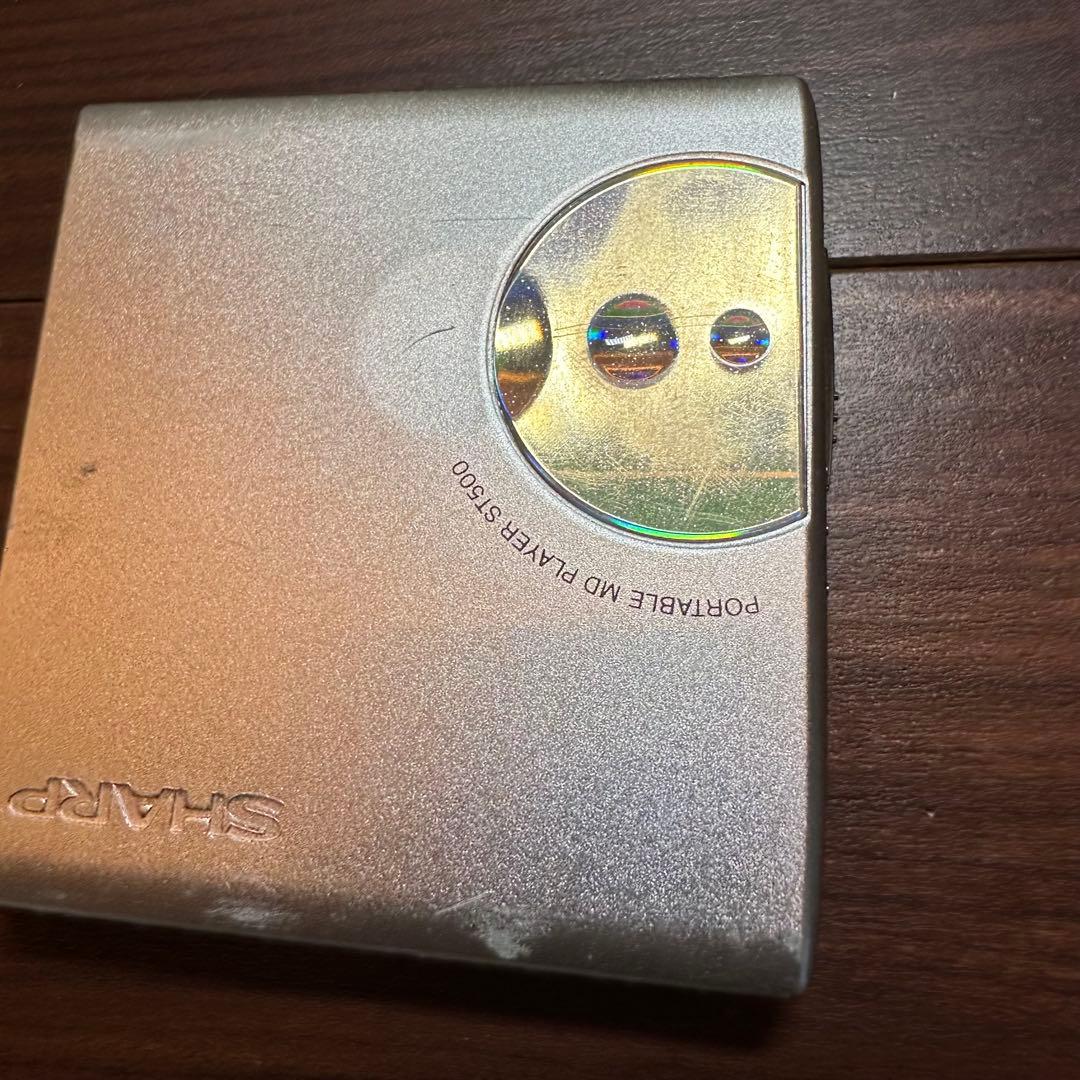 SHARP MD-ST500-W MD プレーヤー 5539