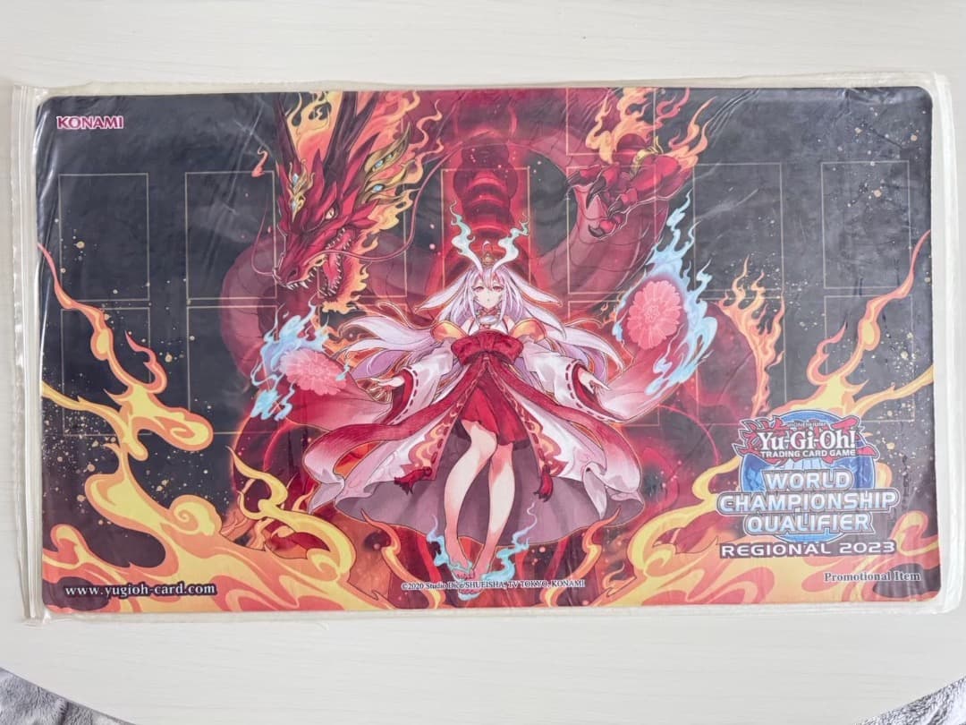 遊戯王 公式 WCQ2023 倶利伽羅天童 海外限定