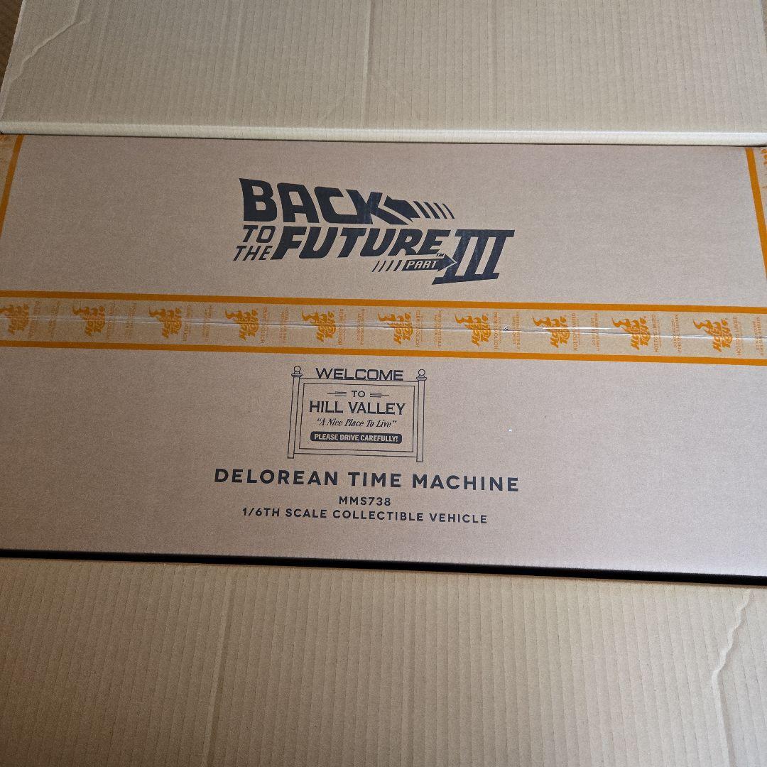 バック・トゥ・ザ・フューチャー PART3 1/6 デロリアン タイムマシン