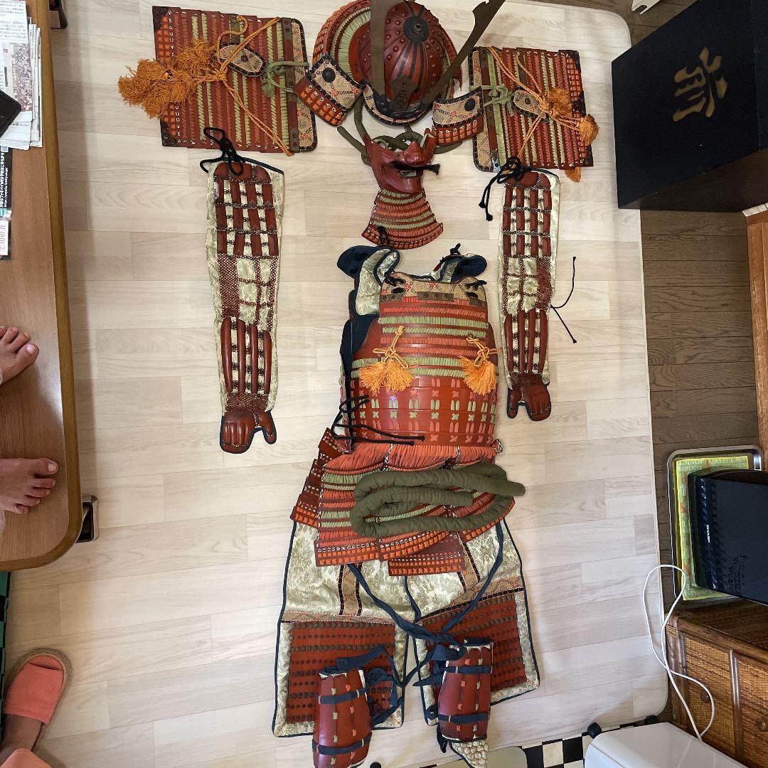 甲冑　鎧　兜　よろいびつ　ヴィンテージ