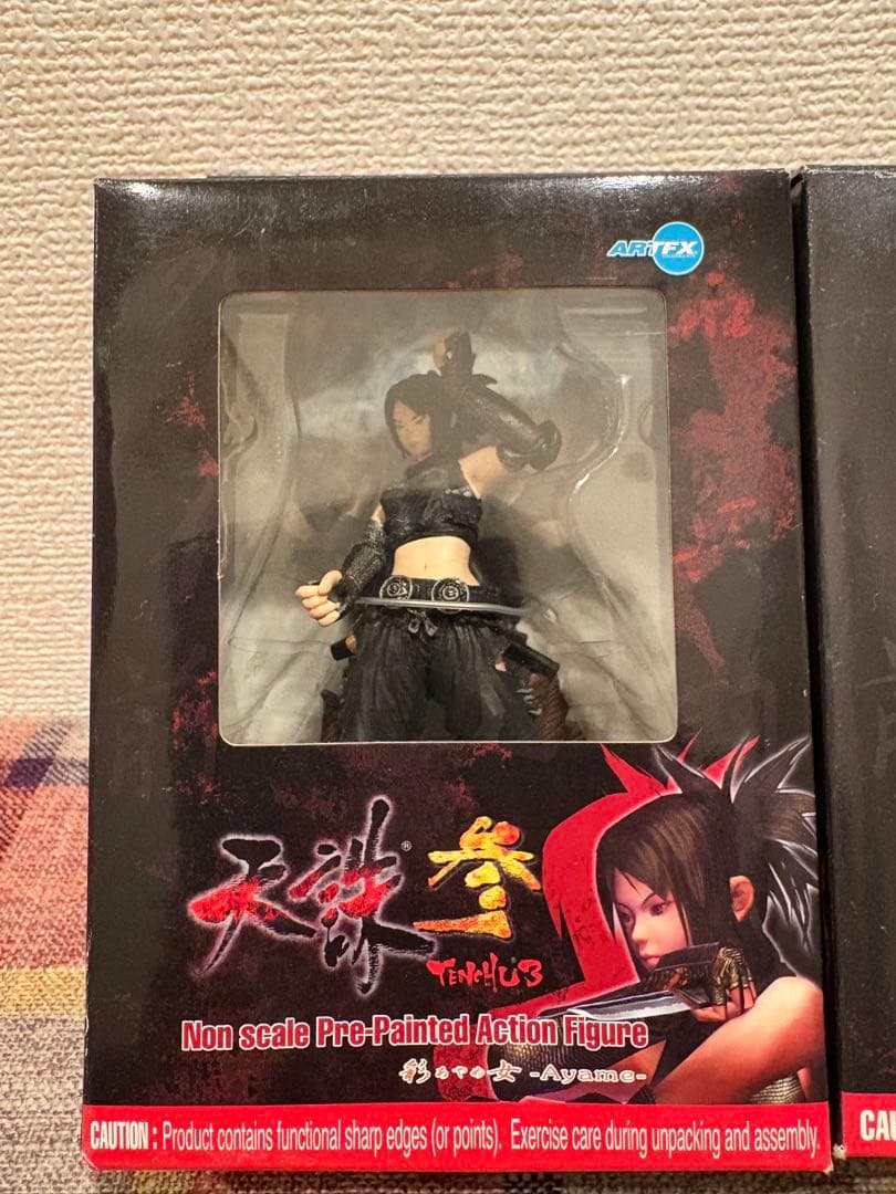 天誅参　彩女　力丸　レア　フィギュア　２体セット