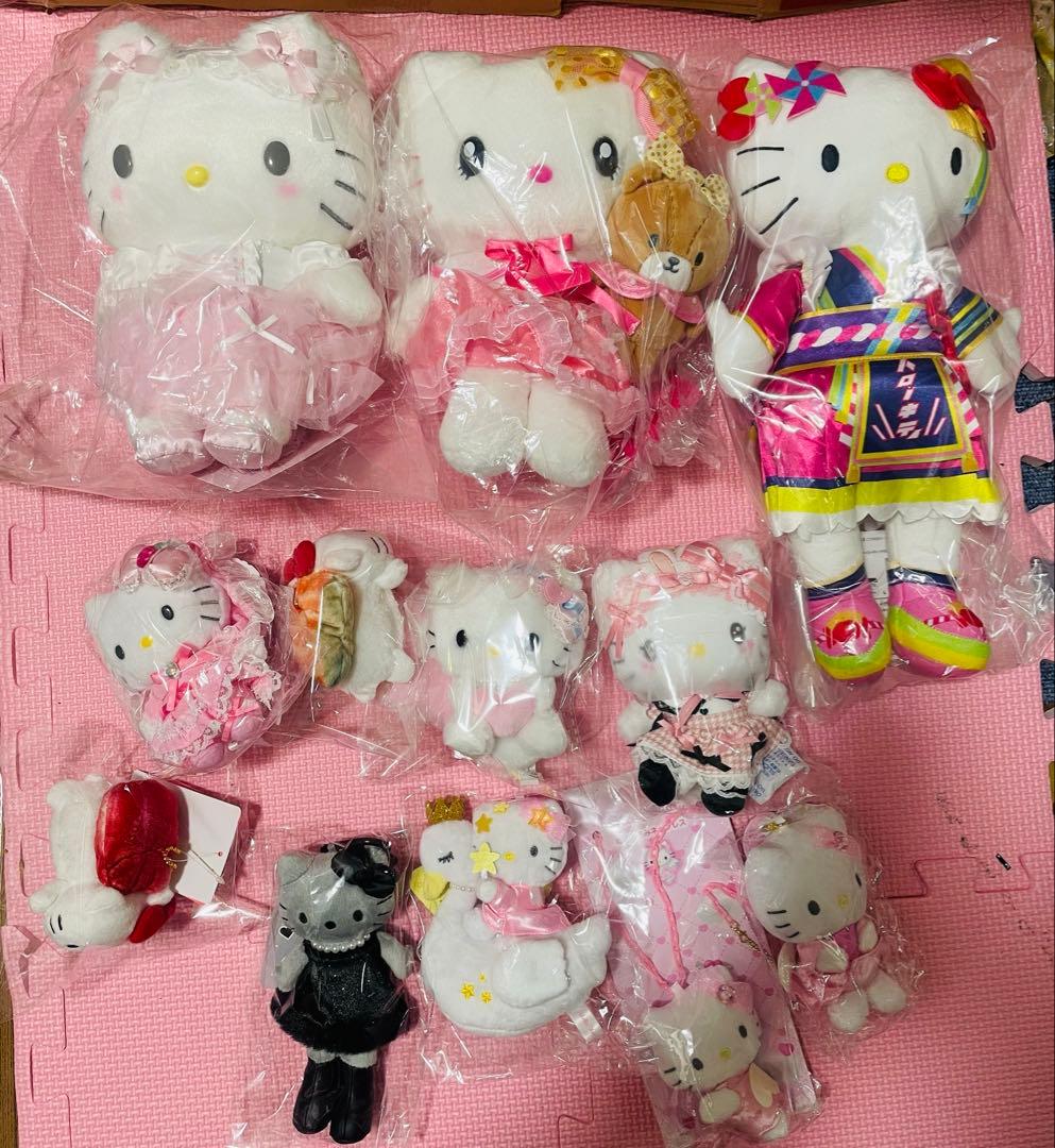 サンリオハローキティぬいぐるみマスコットまとめ売り